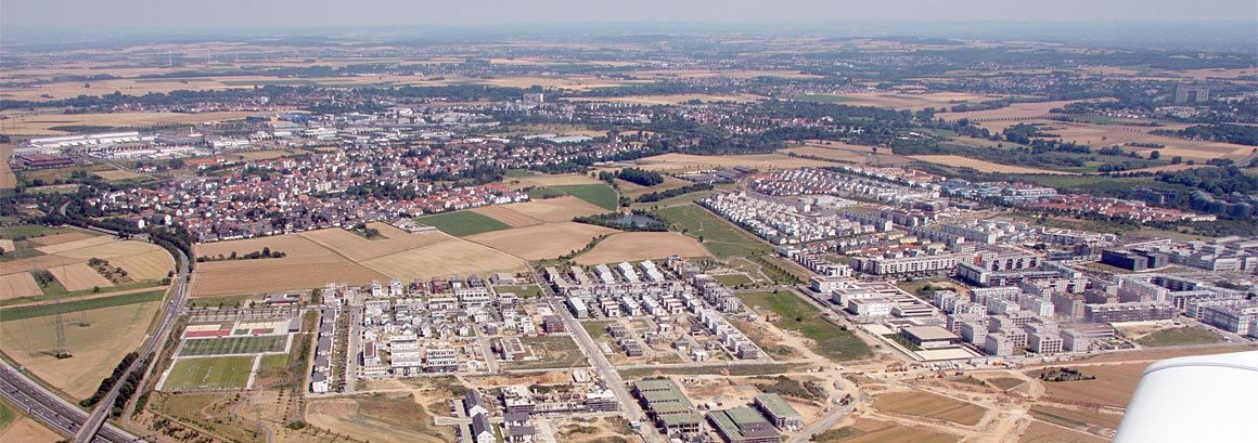 Luftbild von Kalbach-Riedberg